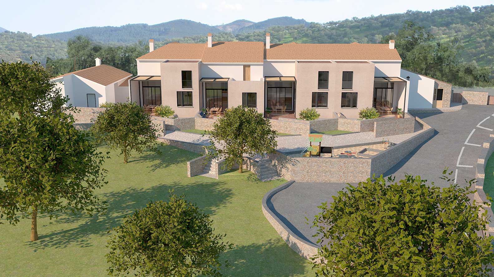 Apartamentos Jabuguillo SimArquitectura